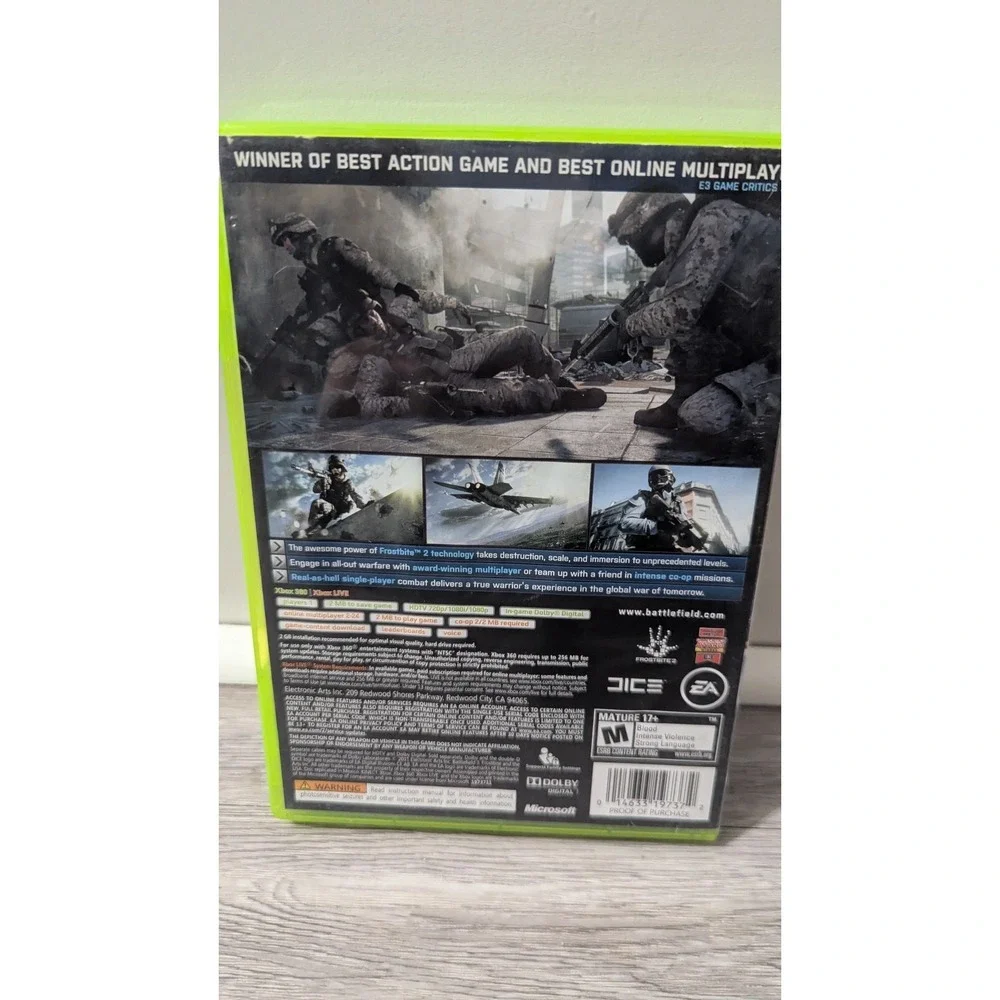 Battlefield‎ 3, Xbox 360